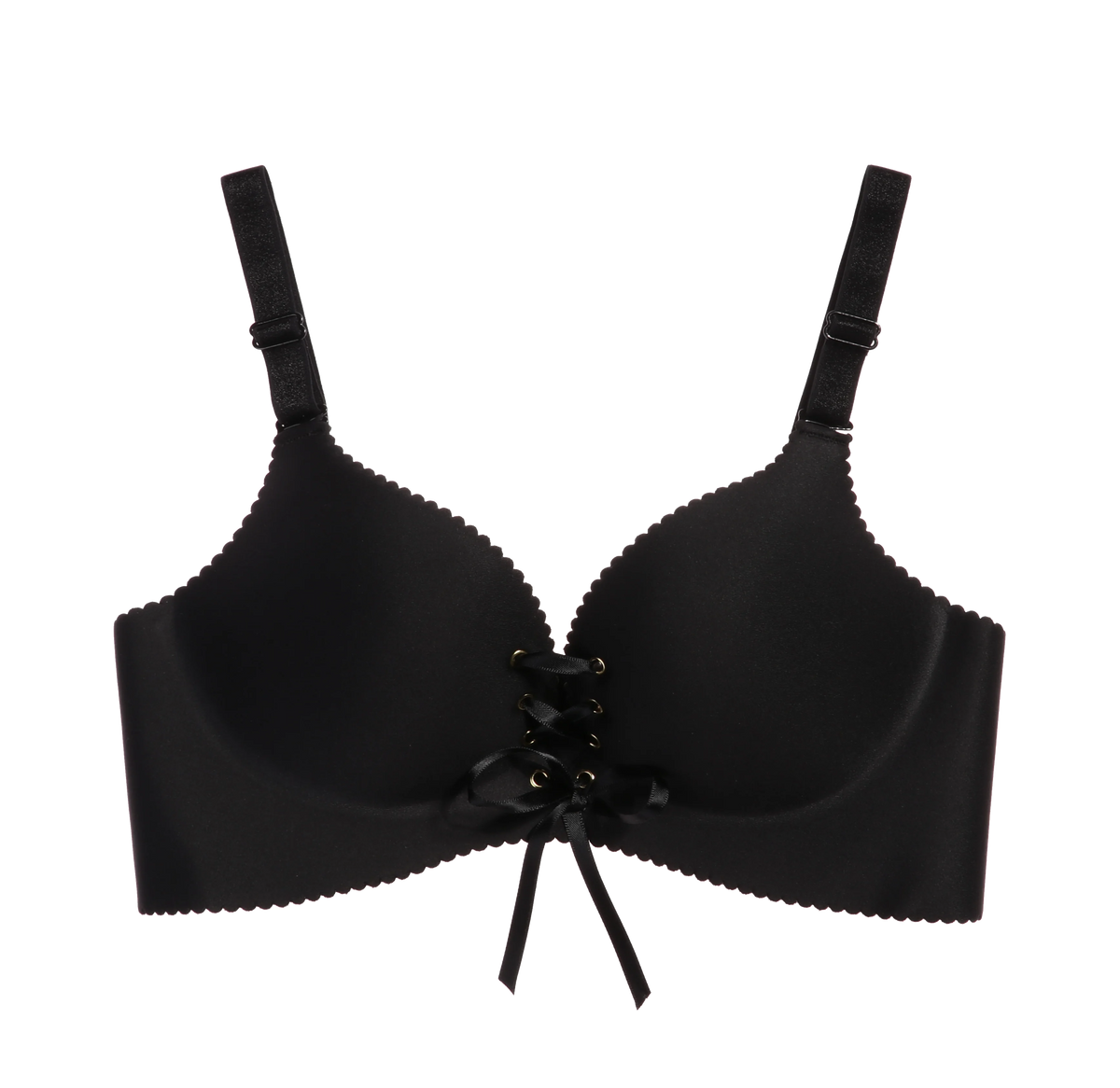 Drawstring Push Up Bra