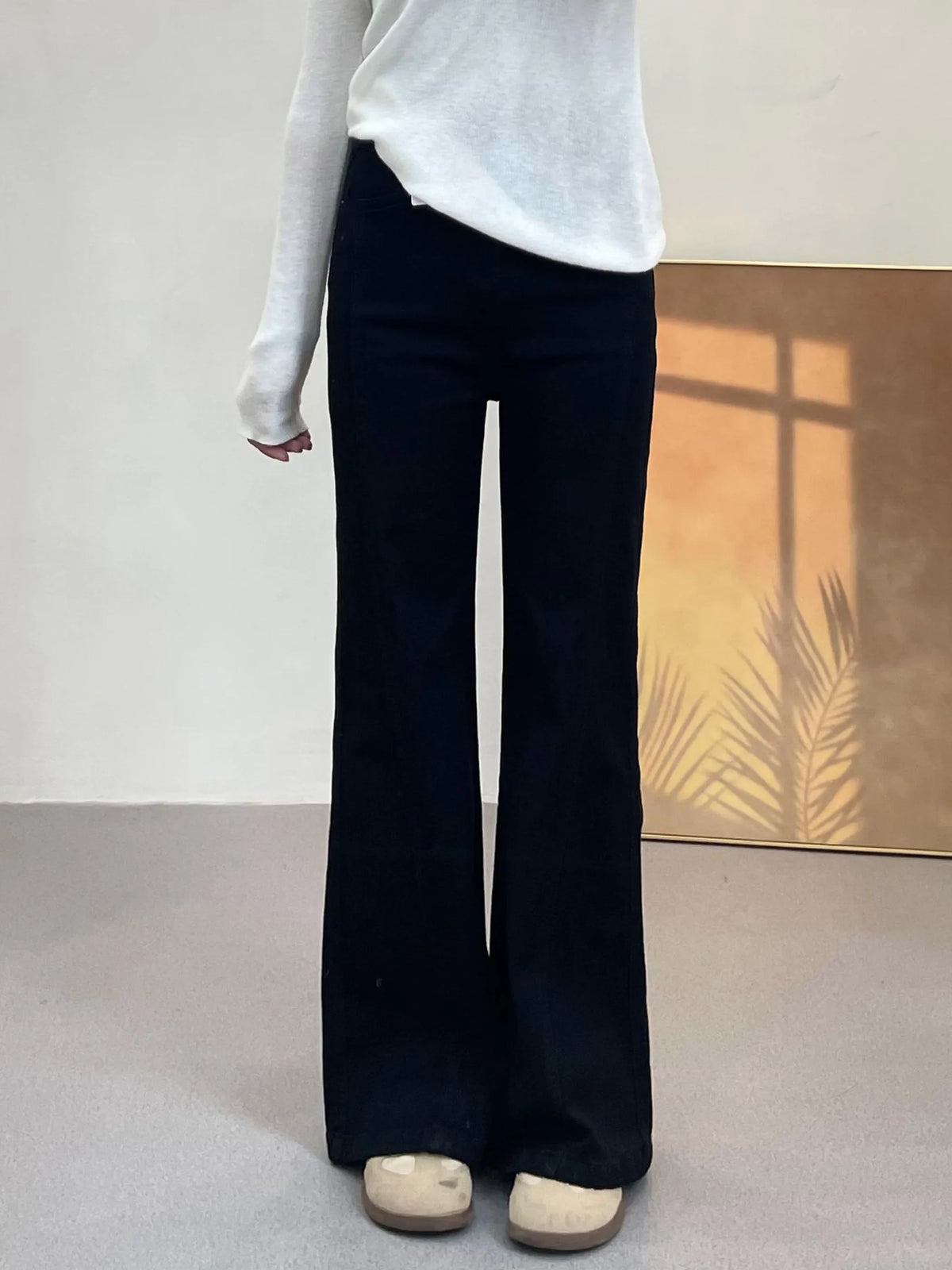 Retro Flared Denim Jeans