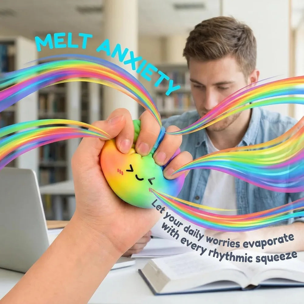 Rainbow Color Dumpling Squishy – Wildflower Wardrobe