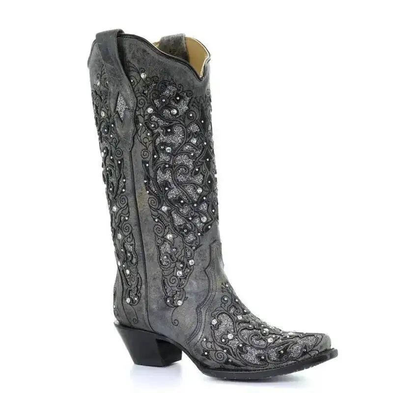 Ethnic Vintage Cowgirl Boot